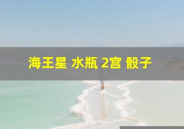 海王星 水瓶 2宫 骰子